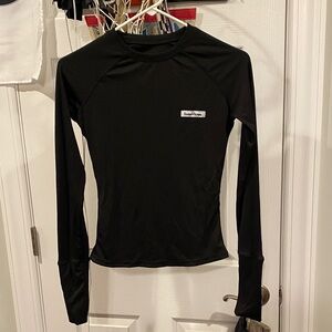 Hawthaw Black Compression Top Long Sleeve